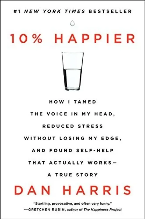 Cover of 10% Happier by Dan Harris