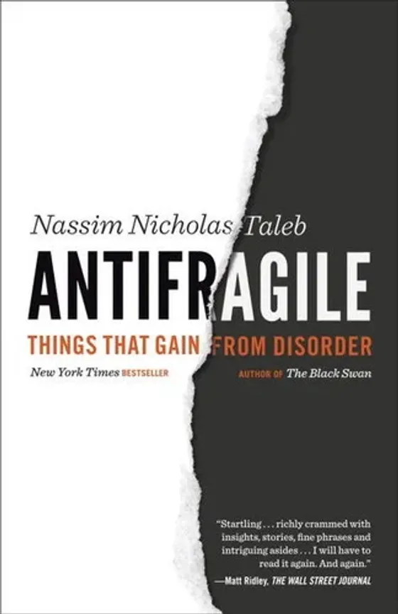 Cover of Antifragile by Nassim Nicholas Taleb