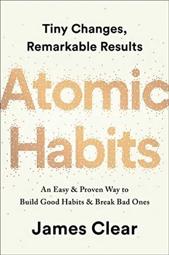 Cover of Atomic Habits by James Clear