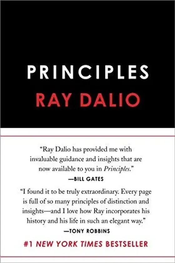 Cover of Principles by Ray Dalio