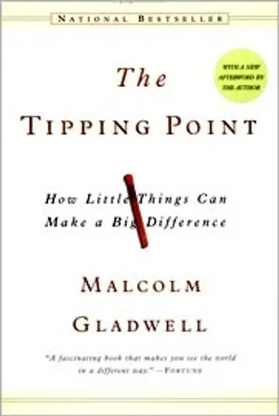 Cover of The Tipping Point by Malcolm Gladwell